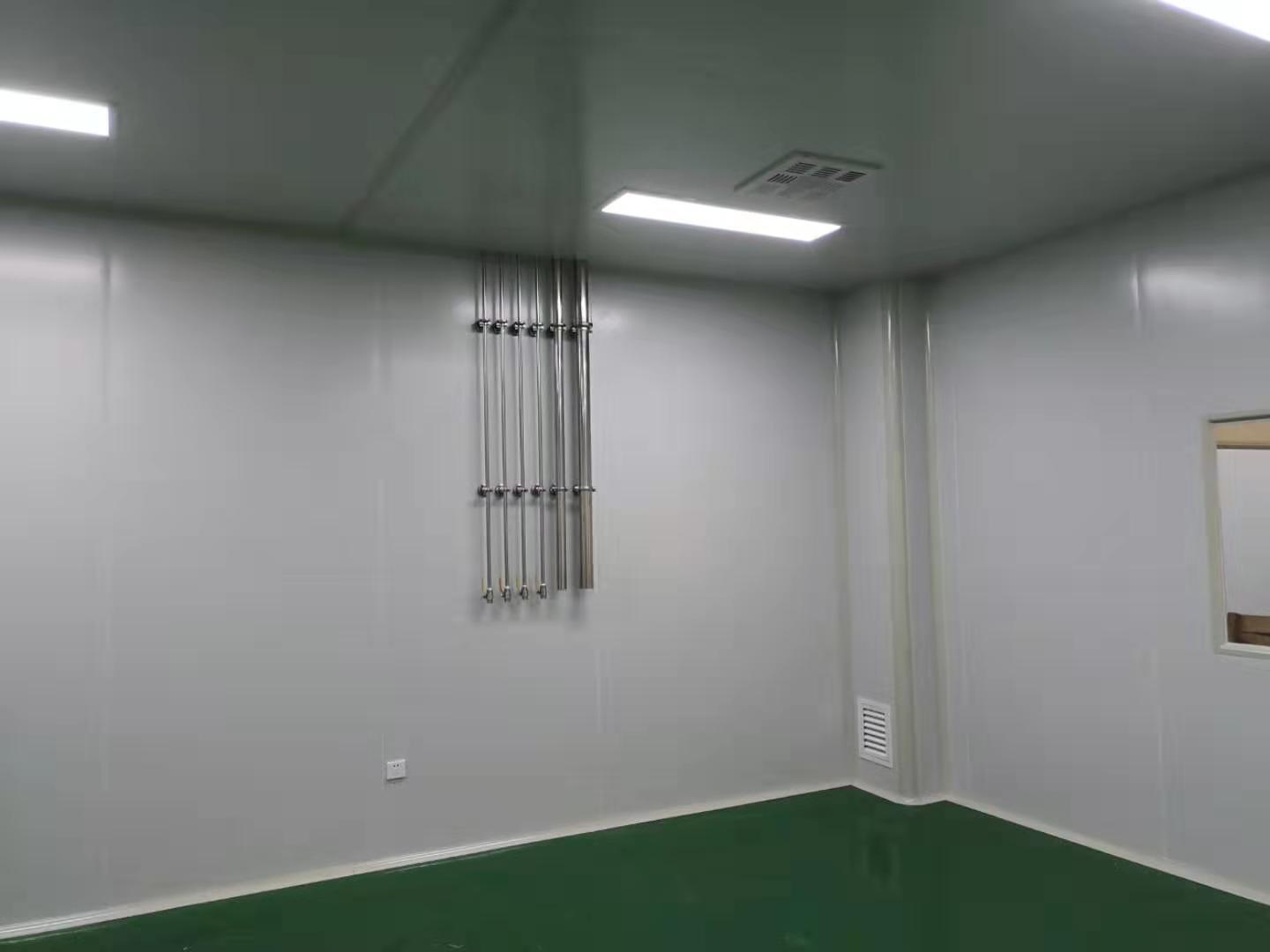 石家莊科源藥機十萬級凈化車間，完成第三方檢測驗收