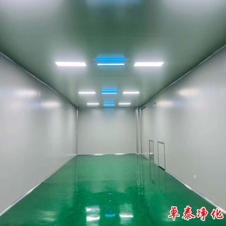 石家莊凈化車間裝修施工完成，河北凈化車間裝修廠家找卓泰凈化